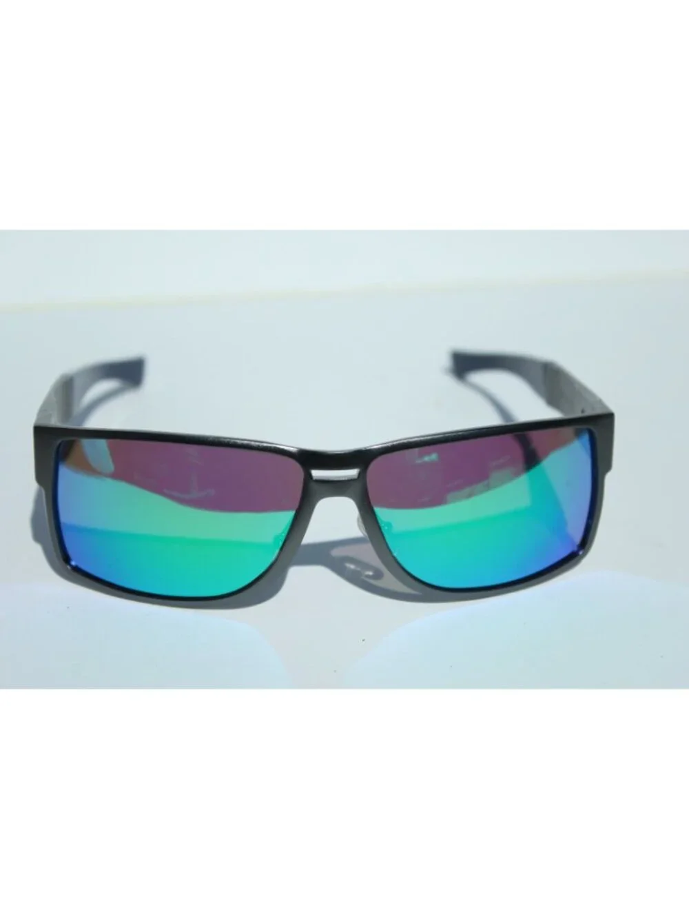 BREED Stratus POLARIZED Sunglasses Gunmetal Aluminum/Green NEW $185 BSG010SR